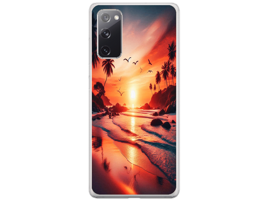 Husa Silicon HQCover compatibila cu Samsung Galaxy S20 5G, model Apus, rezistenta la socuri si zgarieturi, SP1M00008