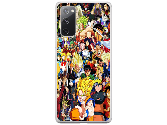 Husa Silicon HQCover compatibila cu Samsung Galaxy S20 FE, model Anime v1, rezistenta la socuri si zgarieturi, SP1M00013
