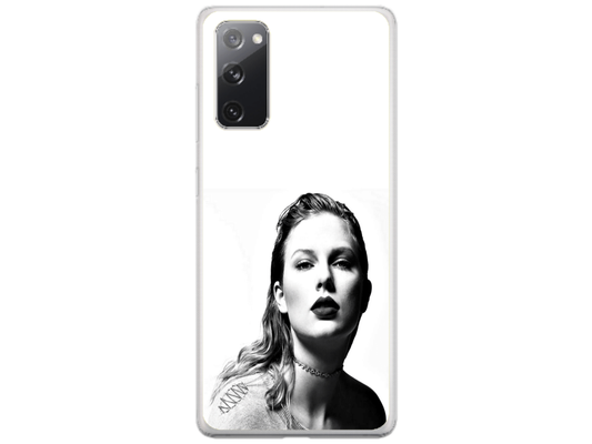 Husa Silicon HQCover compatibila cu Samsung Galaxy S20 FE 5G, model Taylor Swift v1, rezistenta la socuri si zgarieturi, SP1M00016