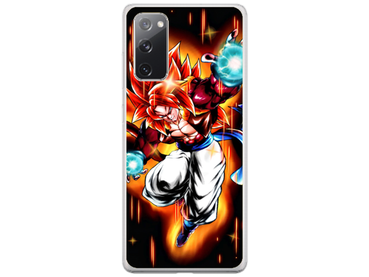 Husa Silicon HQCover compatibila cu Samsung Galaxy S20 FE 5G, model Dragon Ball Z v1, rezistenta la socuri si zgarieturi, SP1M00017