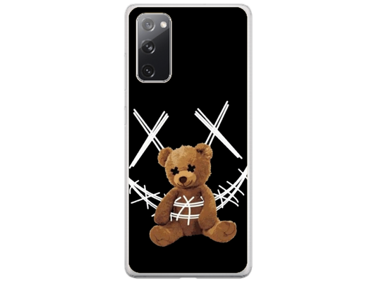 Husa Silicon HQCover compatibila cu Samsung Galaxy S20, model Urs Cool v4, rezistenta la socuri si zgarieturi, SP1M00037