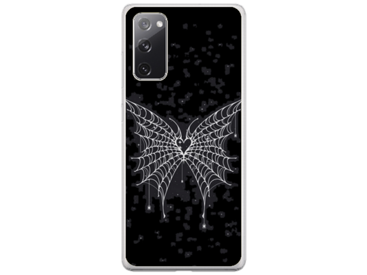 Husa Silicon HQCover compatibila cu Samsung Galaxy S20, model Butterfly, rezistenta la socuri si zgarieturi, SP1M00038