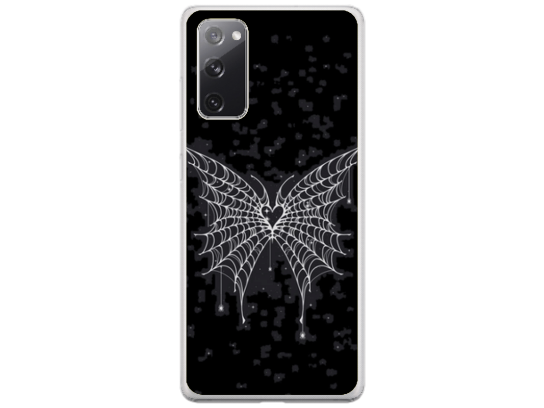 Husa Silicon HQCover compatibila cu Samsung Galaxy S20 FE 5G, model Butterfly, rezistenta la socuri si zgarieturi, SP1M00038