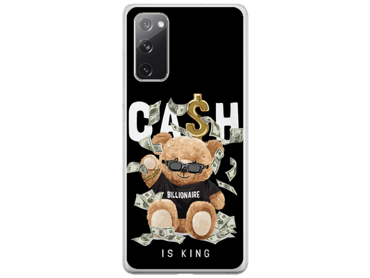 Husa Silicon HQCover compatibila cu Samsung Galaxy S20 5G, model Urs Cool V5, rezistenta la socuri si zgarieturi, SP1M00050