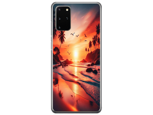 Husa Silicon HQCover compatibila cu Samsung Galaxy S20 Plus, model Apus, rezistenta la socuri si zgarieturi, SP1M00008