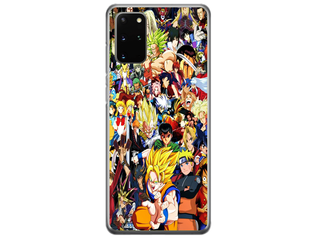Husa Silicon HQCover compatibila cu Samsung Galaxy S20 Plus 5G, model Anime v1, rezistenta la socuri si zgarieturi, SP1M00013