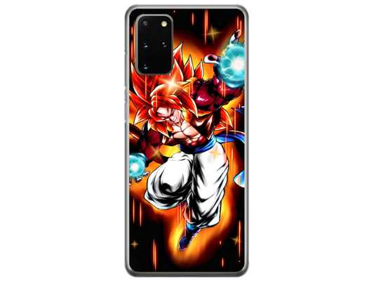 Husa Silicon HQCover compatibila cu Samsung Galaxy S20 Plus 5G, model Dragon Ball Z v1, rezistenta la socuri si zgarieturi, SP1M00017