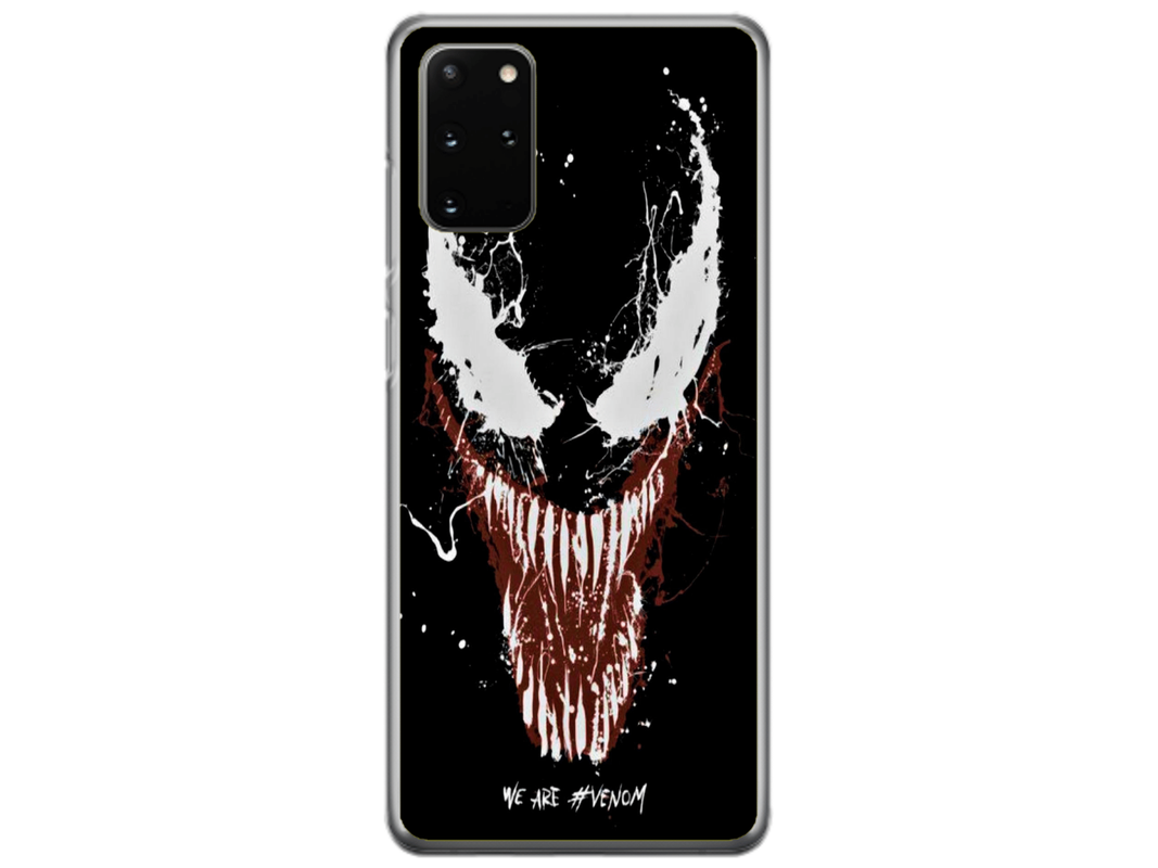 Husa Silicon HQCover compatibila cu Samsung Galaxy S20 Plus, model Venom v1, rezistenta la socuri si zgarieturi, SP1M00024