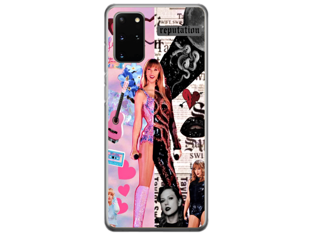 Husa Silicon HQCover compatibila cu Samsung Galaxy S20 Plus 5G, model Taylor Swift v2, rezistenta la socuri si zgarieturi, SP1M00026