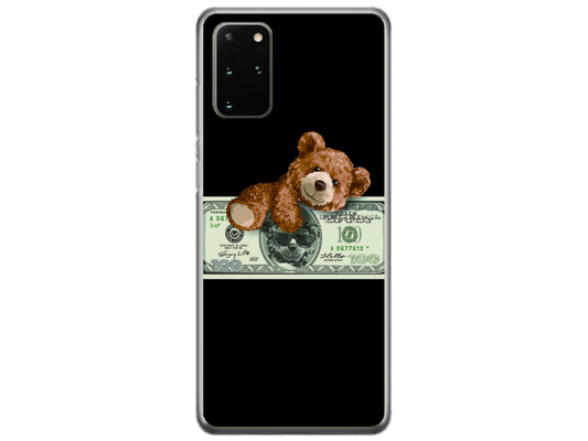 Husa Silicon HQCover compatibila cu Samsung Galaxy S20 Plus, model Urs Cool v2, rezistenta la socuri si zgarieturi, SP1M00034