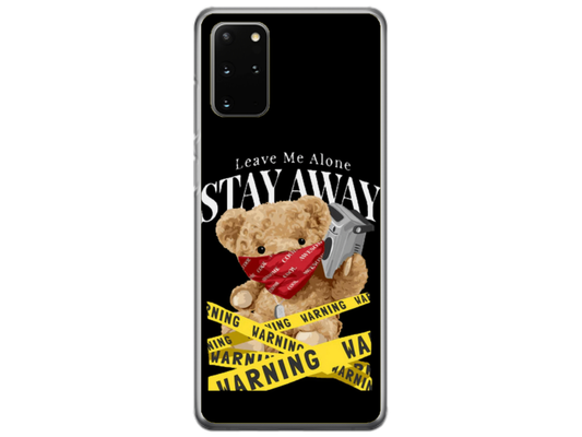 Husa Silicon HQCover compatibila cu Samsung Galaxy S20 Plus, model Urs Cool v3, rezistenta la socuri si zgarieturi, SP1M00036