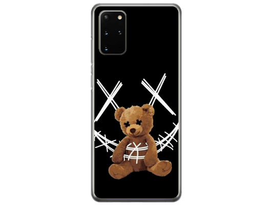 Husa Silicon HQCover compatibila cu Samsung Galaxy S20 Plus, model Urs Cool v4, rezistenta la socuri si zgarieturi, SP1M00037