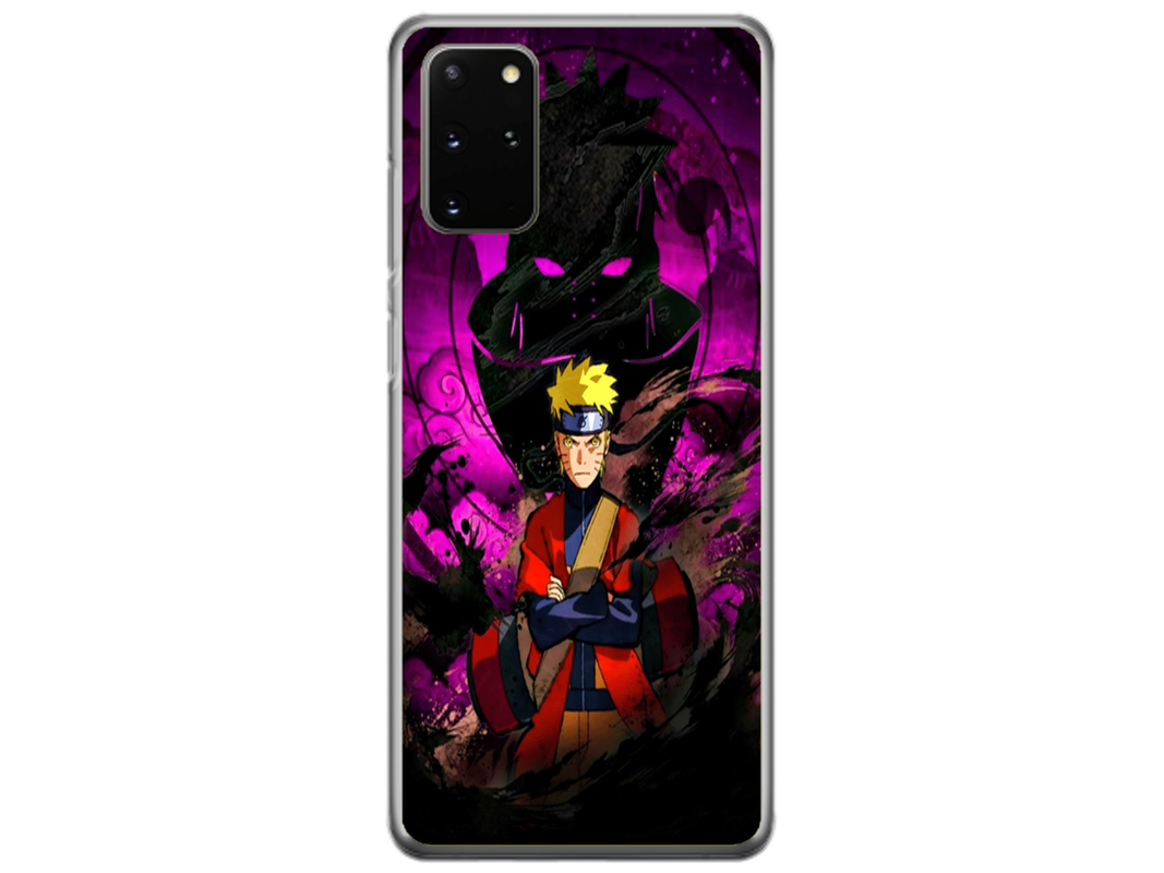 Husa Silicon HQCover compatibila cu Samsung Galaxy S20 Plus 5G, model Naruto v2, rezistenta la socuri si zgarieturi, SP1M00047