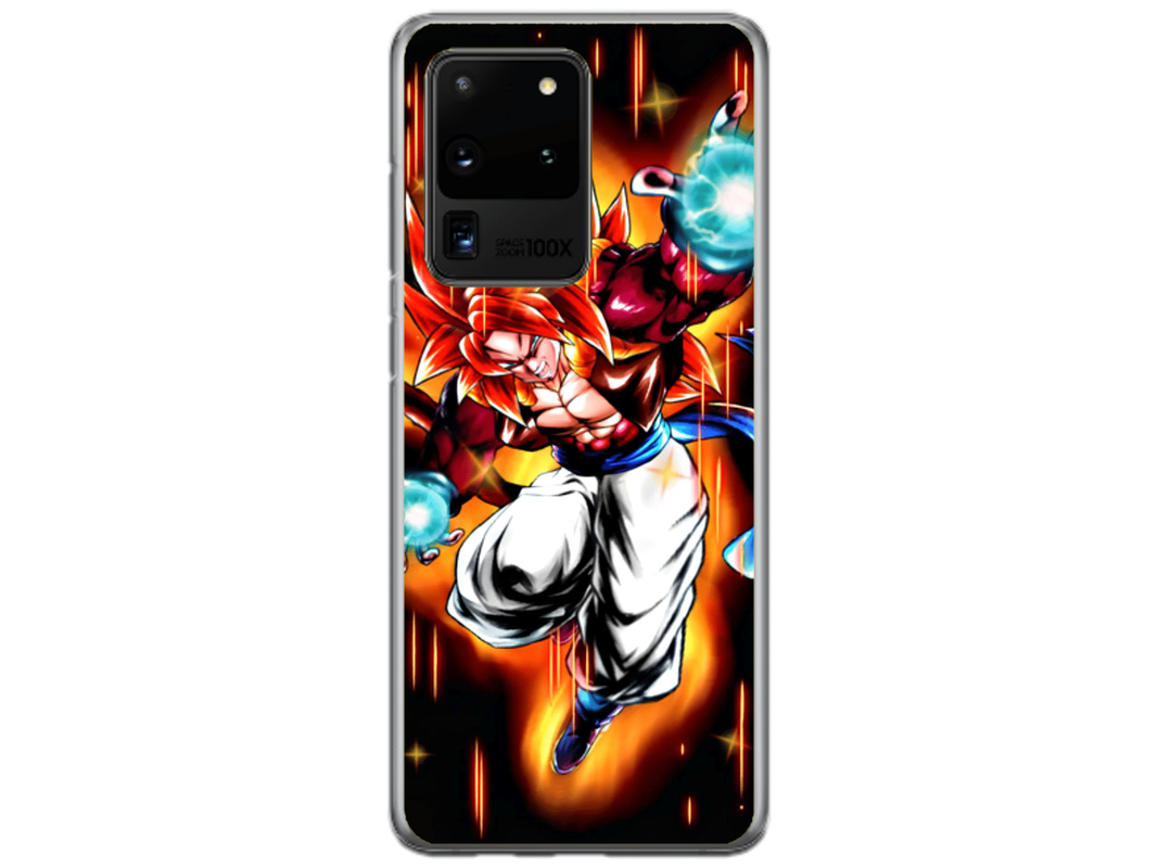 Husa Silicon HQCover compatibila cu Samsung Galaxy S20 Ultra 5G, model Dragon Ball Z v1, rezistenta la socuri si zgarieturi, SP1M00017