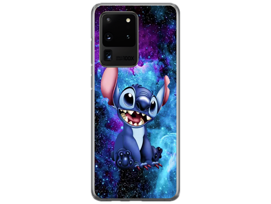 Husa Silicon HQCover compatibila cu Samsung Galaxy S20 Ultra 5G, model Stitch v6, rezistenta la socuri si zgarieturi, SP1M00019