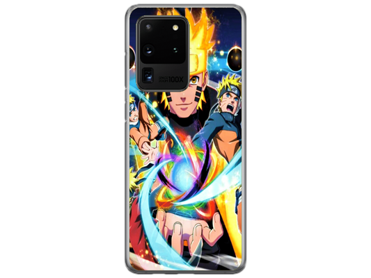 Husa Silicon HQCover compatibila cu Samsung Galaxy S20 Ultra 5G, model Naruto v1, rezistenta la socuri si zgarieturi, SP1M00020