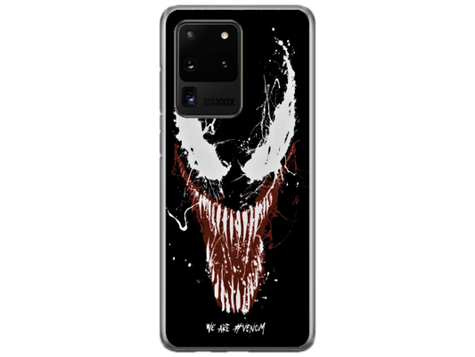 Husa Silicon HQCover compatibila cu Samsung Galaxy S20 Ultra 5G, model Venom v1, rezistenta la socuri si zgarieturi, SP1M00024