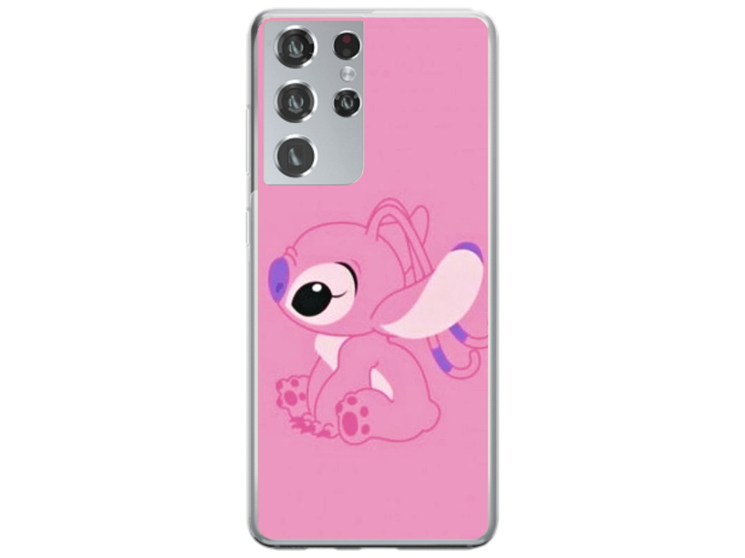 Husa Silicon HQCover compatibila cu Samsung Galaxy S22 Ultra 5G, model Stich v1, rezistenta la socuri si zgarieturi, SP1M00010