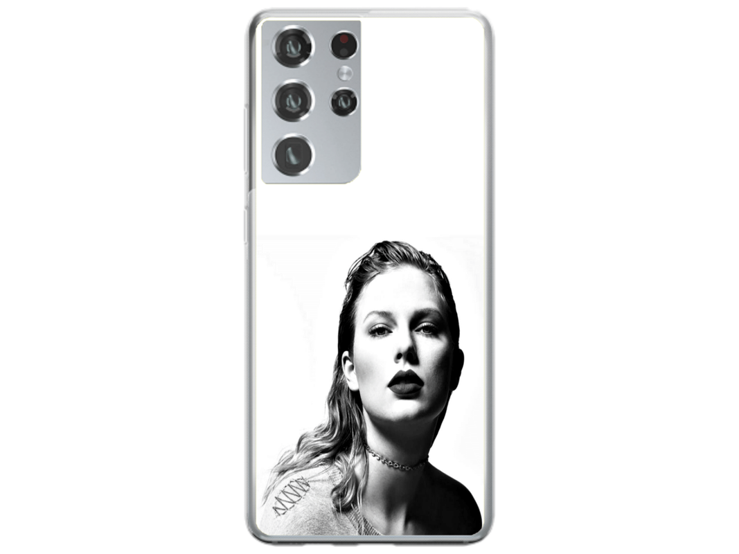 Husa Silicon HQCover compatibila cu Samsung Galaxy S24 Ultra, model Taylor Swift v1, rezistenta la socuri si zgarieturi, SP1M00016