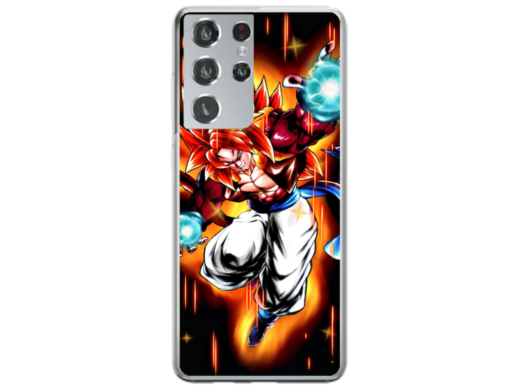 Husa Silicon HQCover compatibila cu Samsung Galaxy S22 Ultra 5G, model Dragon Ball Z v1, rezistenta la socuri si zgarieturi, SP1M00017