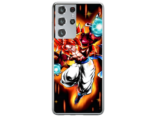 Husa Silicon HQCover compatibila cu Samsung Galaxy S24 Ultra, model Dragon Ball Z v1, rezistenta la socuri si zgarieturi, SP1M00017