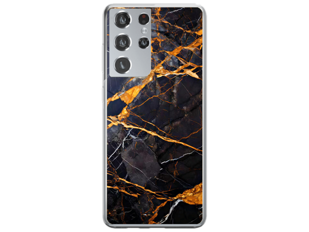 Husa Silicon HQCover compatibila cu Samsung Galaxy S22 Ultra 5G, model Marble v1, rezistenta la socuri si zgarieturi, SP1M00035