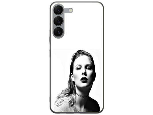 Husa Silicon HQCover compatibila cu Samsung Galaxy S25, model Taylor Swift v1, rezistenta la socuri si zgarieturi, SP1M00016