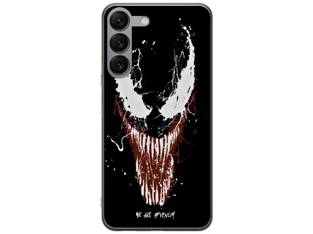 Husa Silicon HQCover compatibila cu Samsung Galaxy S25, model Venom v1, rezistenta la socuri si zgarieturi, SP1M00024