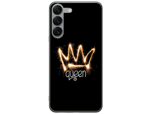 Husa Silicon HQCover compatibila cu Samsung Galaxy S23, model Queen, rezistenta la socuri si zgarieturi, SP1M00025