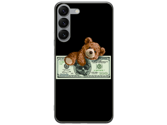 Husa Silicon HQCover compatibila cu Samsung Galaxy S23 Plus, model Urs Cool v2, rezistenta la socuri si zgarieturi, SP1M00034