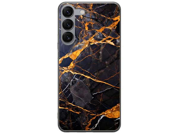 Husa Silicon HQCover compatibila cu Samsung Galaxy A14 5G, model Marble v1, rezistenta la socuri si zgarieturi, SP1M00035