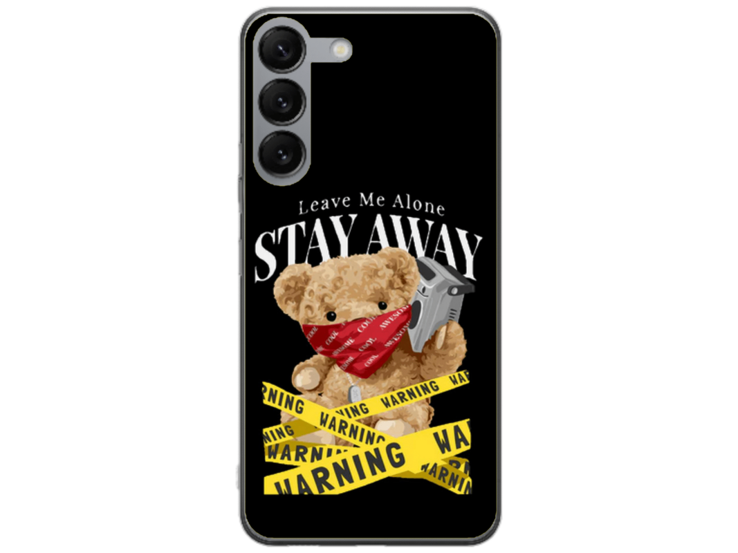 Husa Silicon HQCover compatibila cu Samsung Galaxy S25 Plus, model Urs Cool v3, rezistenta la socuri si zgarieturi, SP1M00036