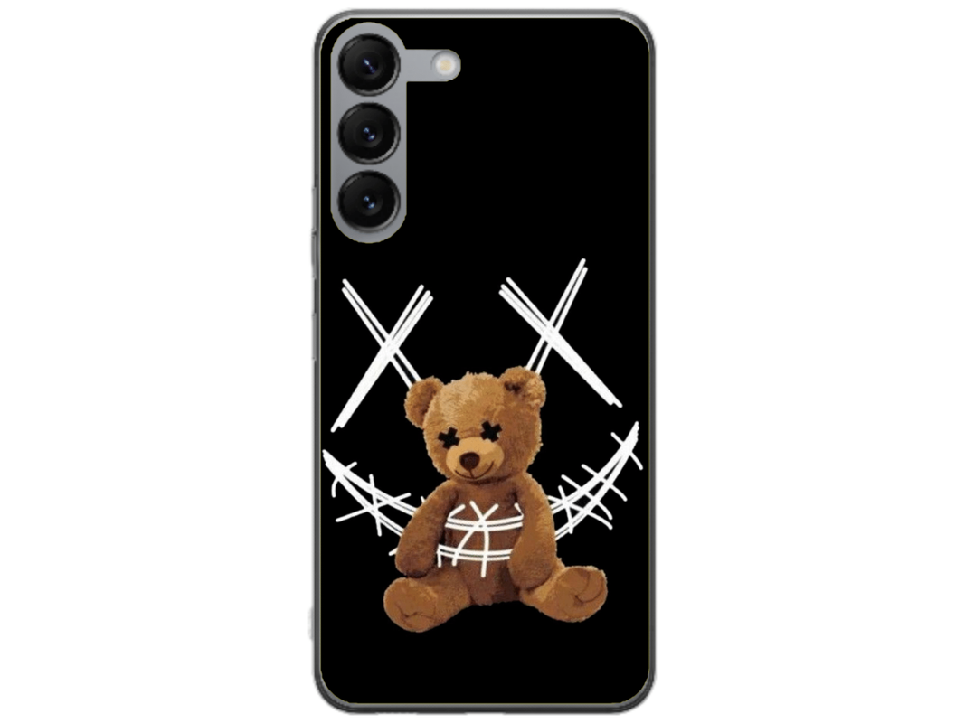 Husa Silicon HQCover compatibila cu Samsung Galaxy S24, model Urs Cool v4, rezistenta la socuri si zgarieturi, SP1M00037