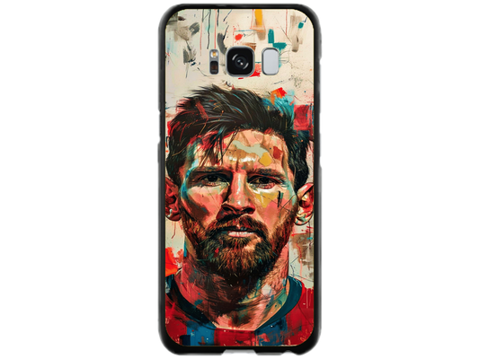 Husa Silicon HQCover compatibila cu Samsung Galaxy S8 Plus, model Messi v2, rezistenta la socuri si zgarieturi, SP1M00007