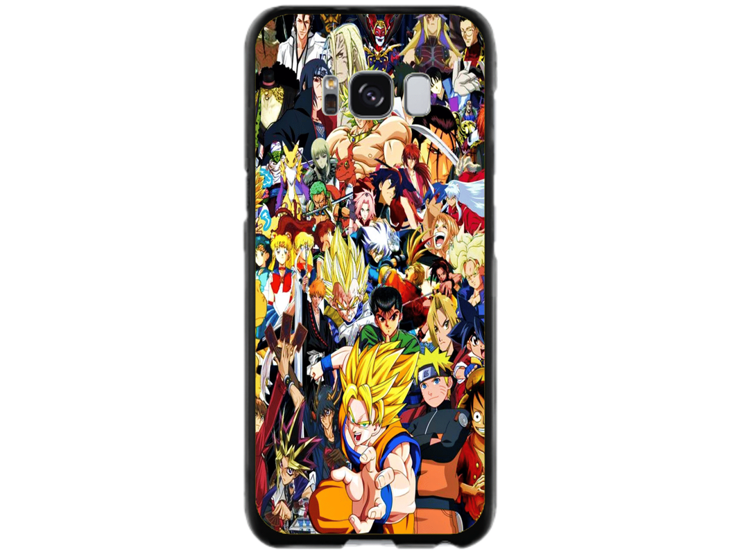 Husa Silicon HQCover compatibila cu Samsung Galaxy S8, model Anime v1, rezistenta la socuri si zgarieturi, SP1M00013