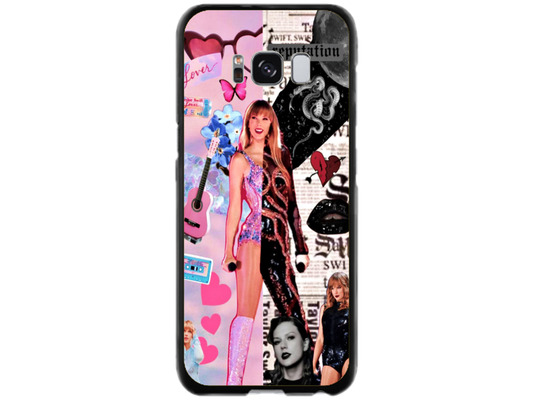 Husa Silicon HQCover compatibila cu Samsung Galaxy S8, model Taylor Swift v2, rezistenta la socuri si zgarieturi, SP1M00026