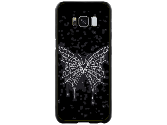Husa Silicon HQCover compatibila cu Samsung Galaxy S8, model Butterfly, rezistenta la socuri si zgarieturi, SP1M00038