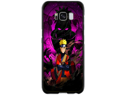 Husa Silicon HQCover compatibila cu Samsung Galaxy S8 Plus, model Naruto v2, rezistenta la socuri si zgarieturi, SP1M00047