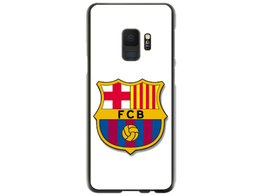 Husa Silicon HQCover compatibila cu Samsung Galaxy S9, model Fotbal FCB, rezistenta la socuri si zgarieturi, SP1M00001