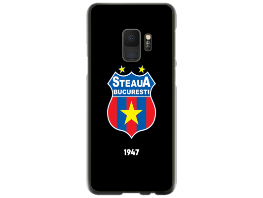 Husa Silicon HQCover compatibila cu Samsung Galaxy S9, model Steaua Bucuresti, rezistenta la socuri si zgarieturi, SP1M00004