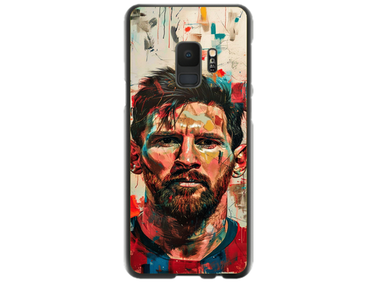 Husa Silicon HQCover compatibila cu Samsung Galaxy S9, model Messi v2, rezistenta la socuri si zgarieturi, SP1M00007
