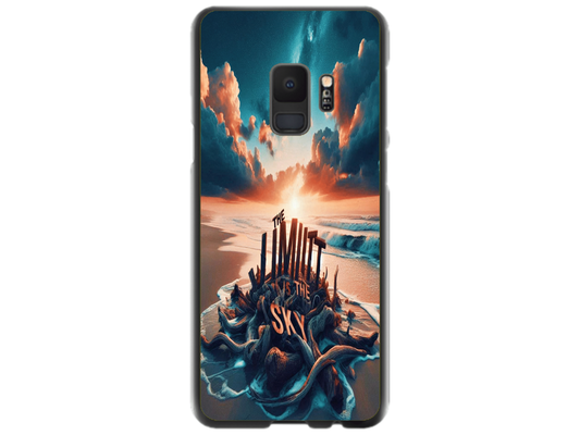 Husa Silicon HQCover compatibila cu Samsung Galaxy S9, model Plaja, rezistenta la socuri si zgarieturi, SP1M00009