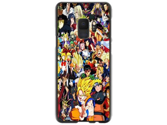 Husa Silicon HQCover compatibila cu Samsung Galaxy S9, model Anime v1, rezistenta la socuri si zgarieturi, SP1M00013