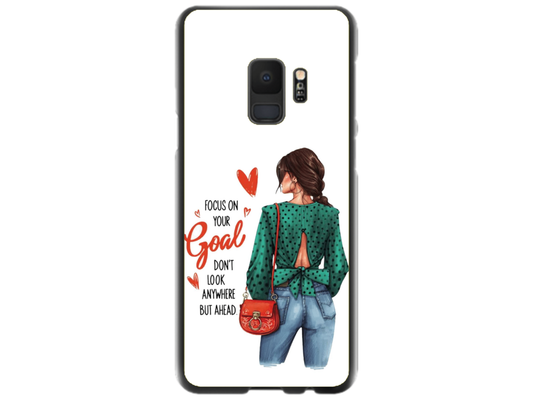 Husa Silicon HQCover compatibila cu Samsung Galaxy S9, model Look Ahead, rezistenta la socuri si zgarieturi, SP1M00032