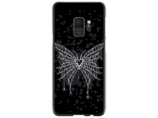 Husa Silicon HQCover compatibila cu Samsung Galaxy S9, model Butterfly, rezistenta la socuri si zgarieturi, SP1M00038