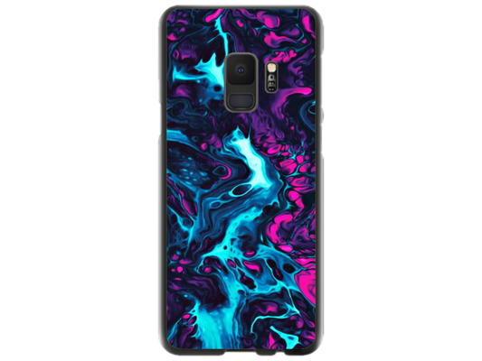 Husa Silicon HQCover compatibila cu Samsung Galaxy S9, model Explozie de culori v3, rezistenta la socuri si zgarieturi, SP1M00044