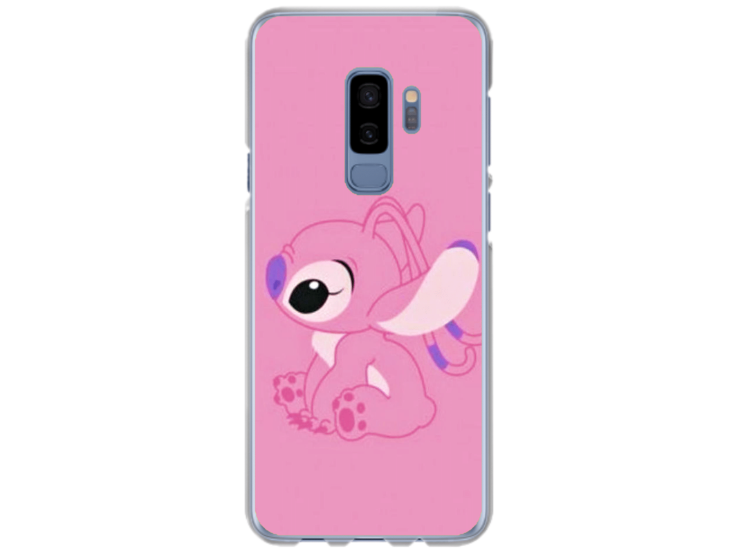 Husa Silicon HQCover compatibila cu Samsung Galaxy S9 Plus, model Stich v1, rezistenta la socuri si zgarieturi, SP1M00010
