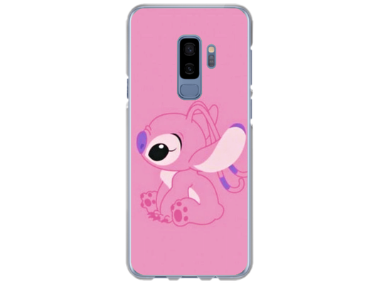 Husa Silicon HQCover compatibila cu Samsung Galaxy S9 Plus, model Stich v1, rezistenta la socuri si zgarieturi, SP1M00010