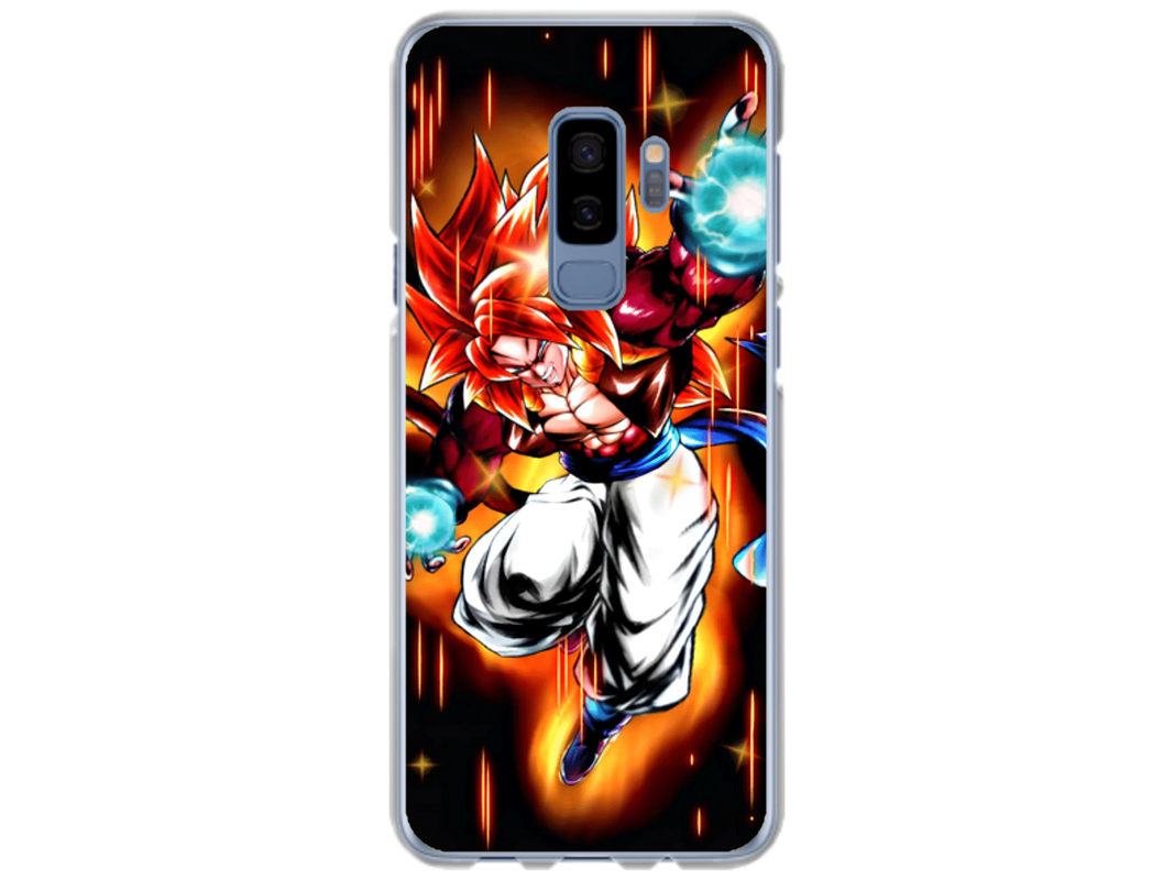 Husa Silicon HQCover compatibila cu Samsung Galaxy S9 Plus, model Dragon Ball Z v1, rezistenta la socuri si zgarieturi, SP1M00017