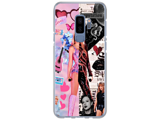 Husa Silicon HQCover compatibila cu Samsung Galaxy S9 Plus, model Taylor Swift v2, rezistenta la socuri si zgarieturi, SP1M00026